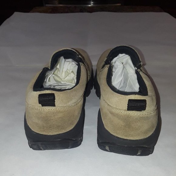 Lands End Men's Suede Slip On Moc - size 8 - Picture 3 of 6